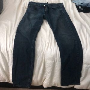 Levi Mens Jeans Straight Leg